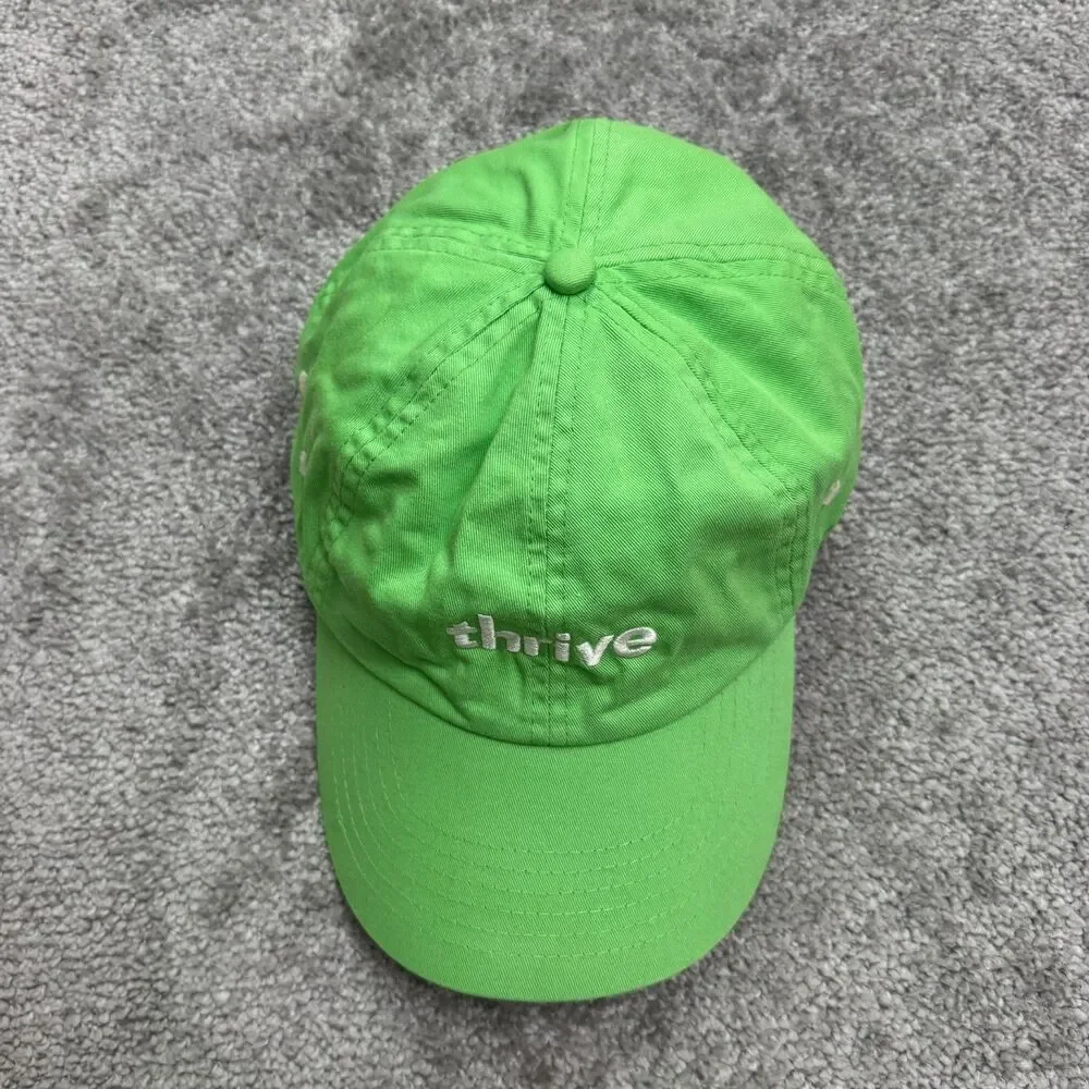 Kaiser Permanente Thrive Dad Hat Cap K-Products Adjustable Adult Green Cotton